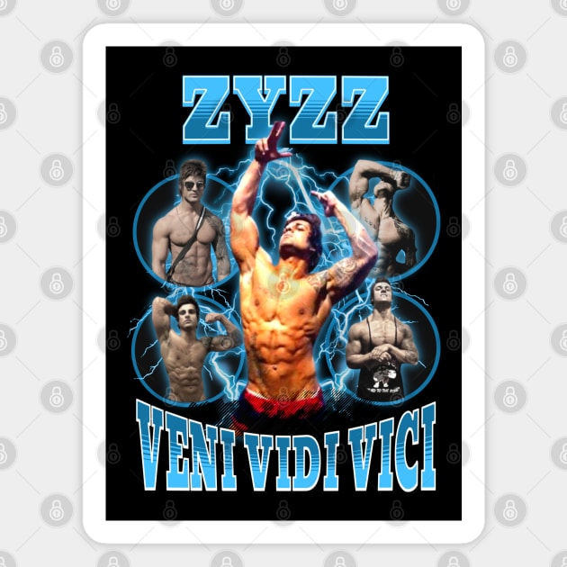 Zyzz Tribute Bodybuilding Bootleg Magnet by RuthlessMasculinity
